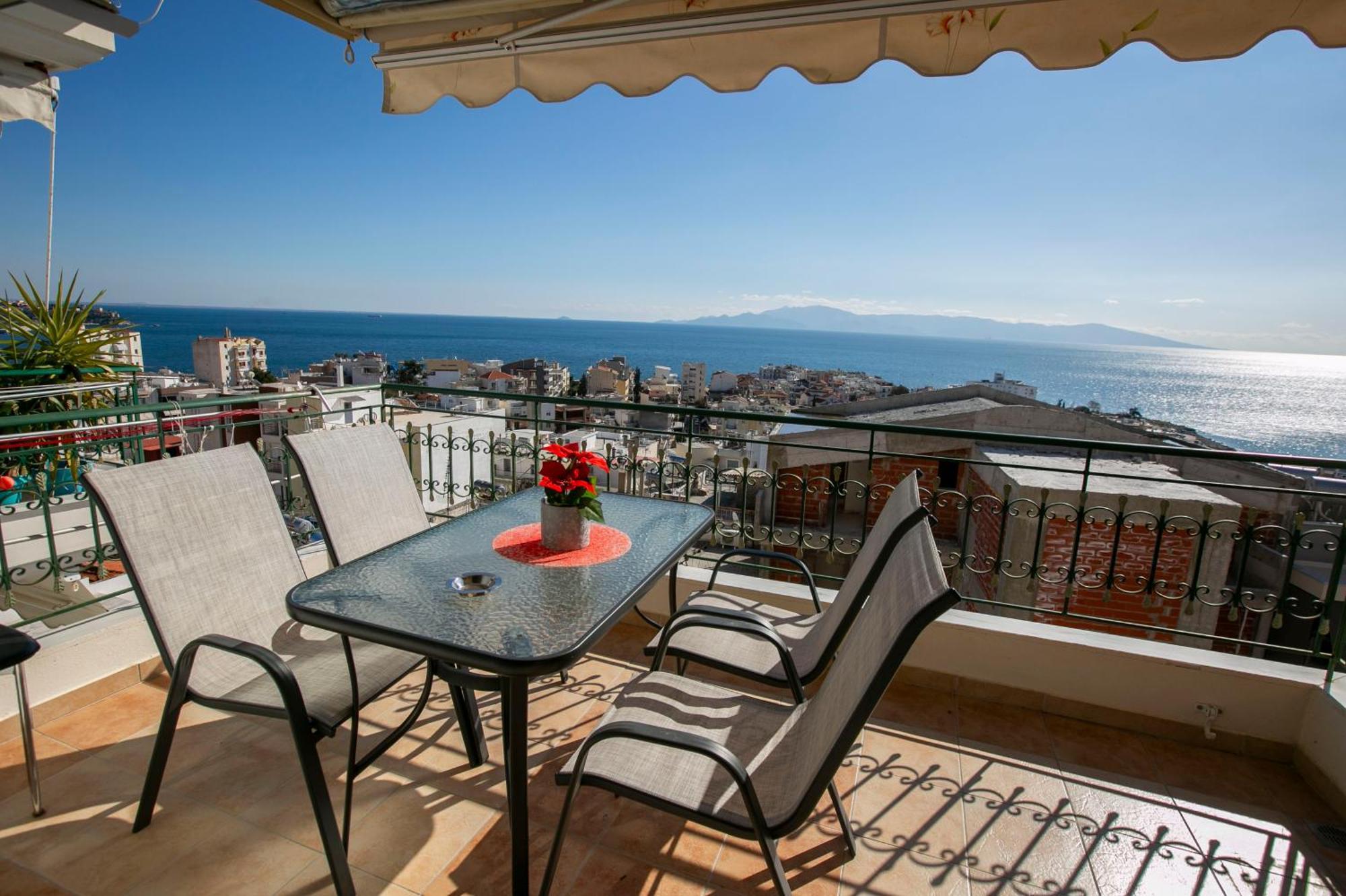 Kathys Sea View Apartment Kavala Esterno foto